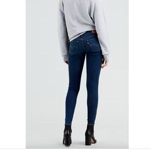 Levi's 710 Super Skinny Women's Jeans Novelty Indigo - Dark Wash - 24 x 32